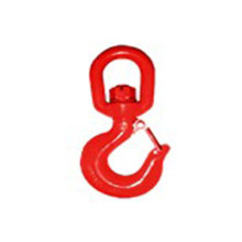 S322 Drop Forged Heavy Lifting Swivel Hook with Latch